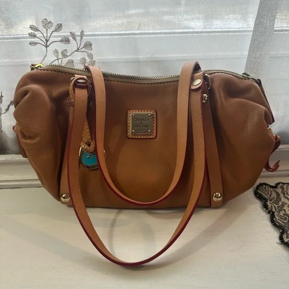 Dooney & Bourke Brown Leather Emma Bag - Picture 9 of 13